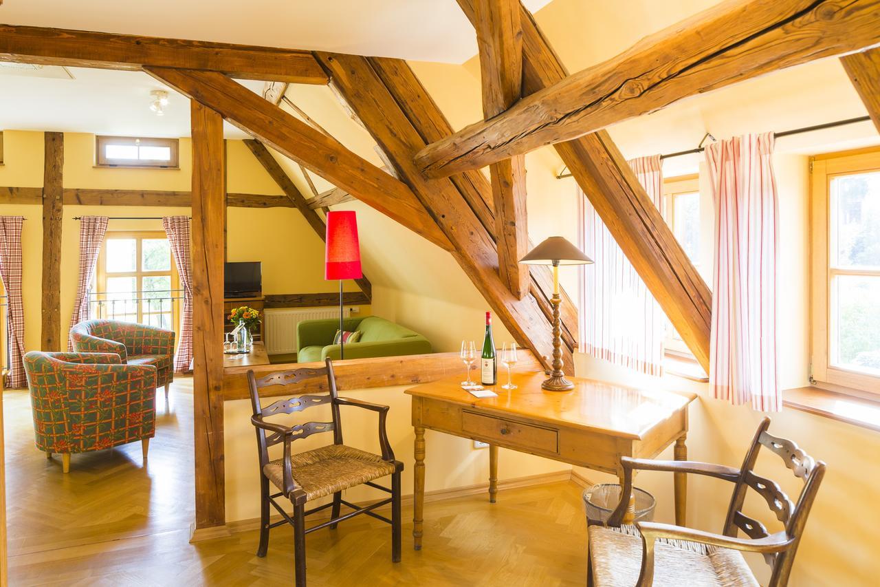 Gastehaus Im Weingut Schloss Proschwitz Hotel Meißen Eksteriør billede